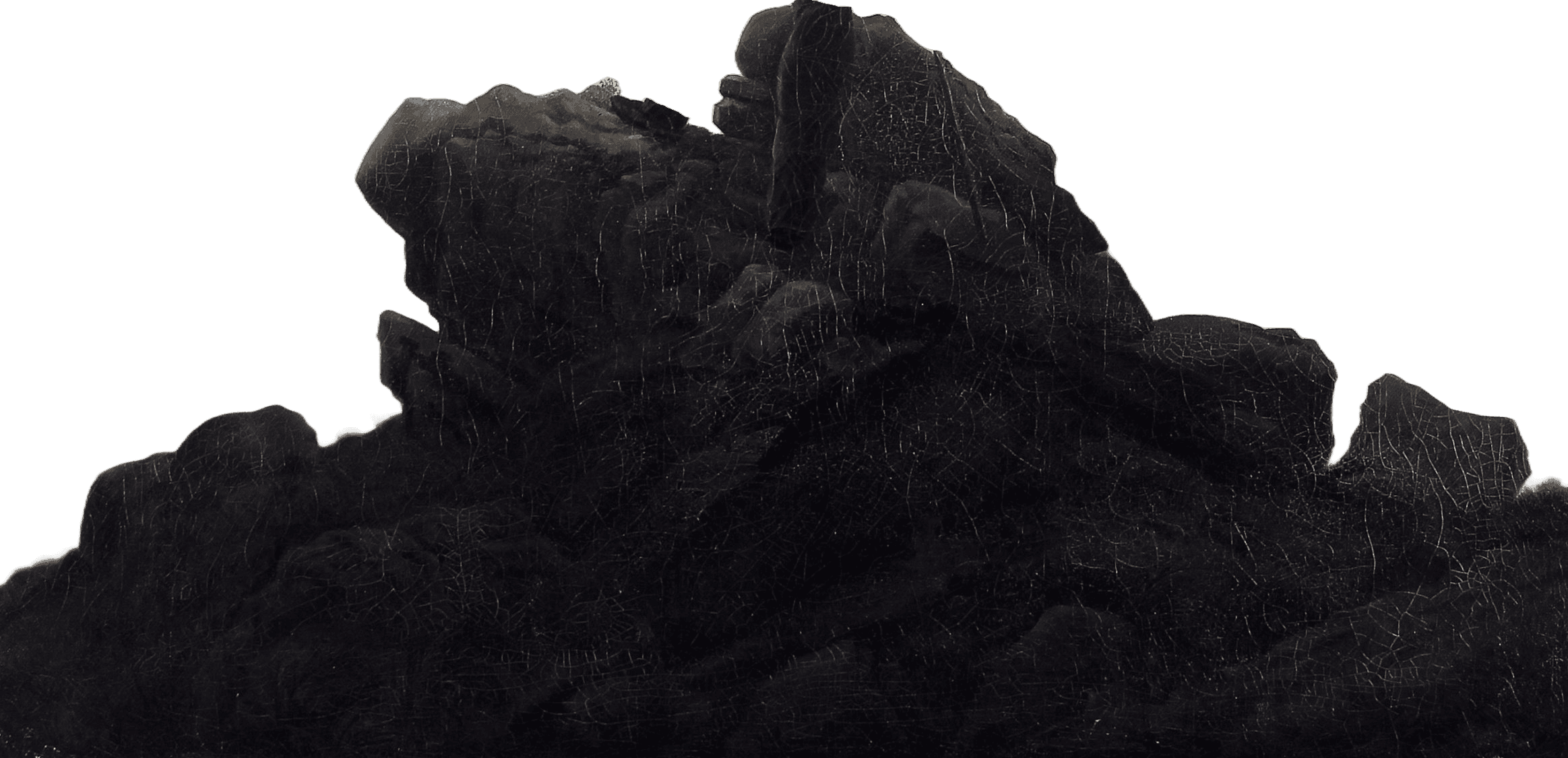 Rock on which the wanderer stands in the famous painting by the German Romantic painter Caspar David Friedrich "Wanderer above the Sea of Fog" (1818).